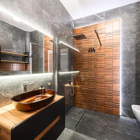 Ans Hanza Tower - 22nd Floor With View, Swimming Pool, Sauna, Jacuzzi, Viewing Terrace Lägenhet